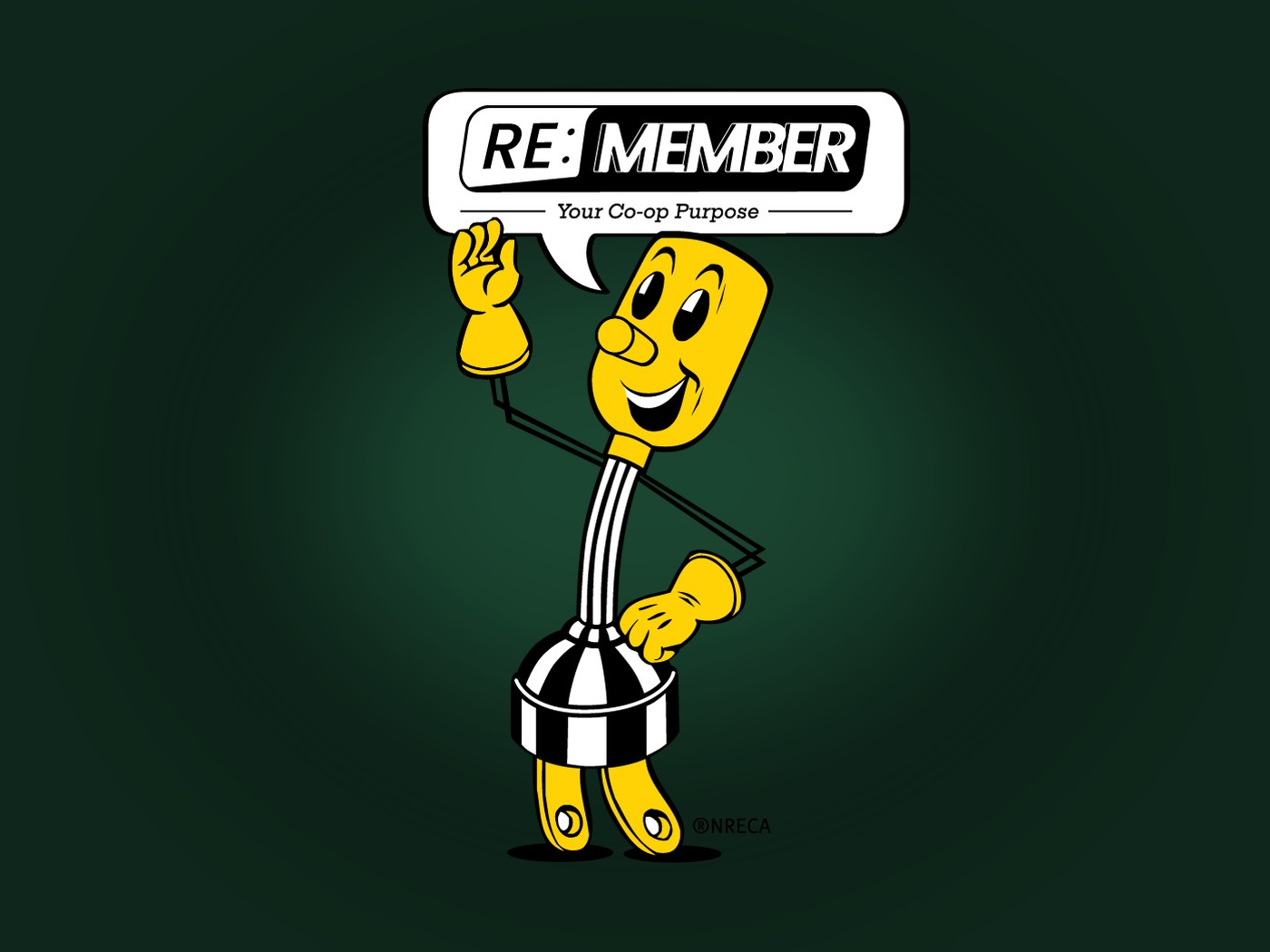 RE:MEMBER campaign branding featuring Willy Wiredhand